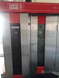 Forno girevole a gas David Bertuetti 18 teglie