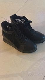 Sneakers nere con pizzo