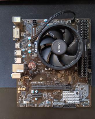 Combo scheda madre + cpu + ram