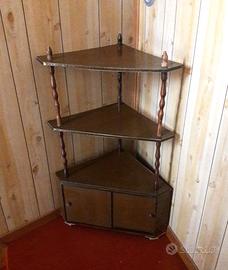 Armadio Cassettiera Mobile Scaffale ad Angolo