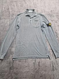 Polo Stone Island Junior 14A grigio