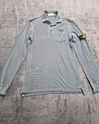 Polo Stone Island Junior 14A grigio