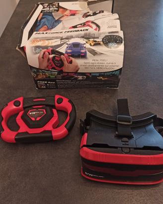 Visiera gioco 3d con volante