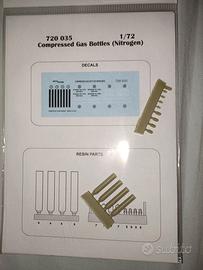 Kit bombole nitrogen gas scala 1/72