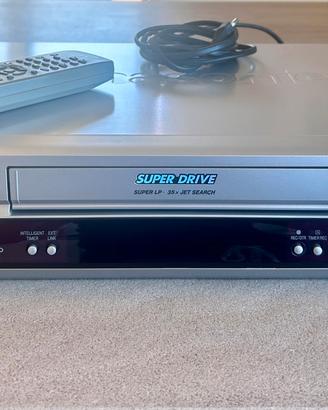 Videoregistratore VHS Panasonic con telecomando