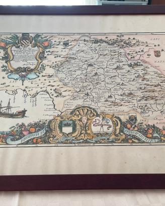 Quadro mappa anticata