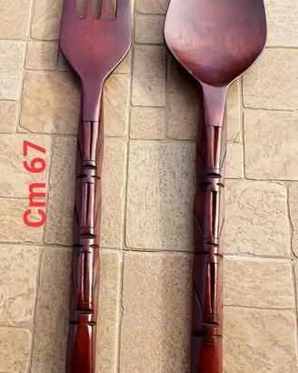 Set Posate In Legno