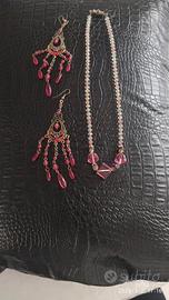 collana  e orecchini 