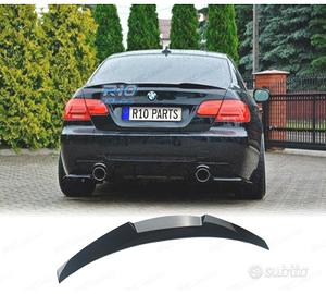 SPOILER ALETTONE BMW E92 LOOK M4 NERO LUCIDO