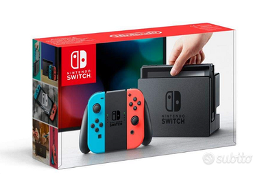 Switch 1 prima versione con una ventina di giochi