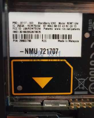 Telefono Black Berry