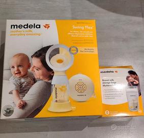 Tiralatte Medela +  sacchetti conserva latte