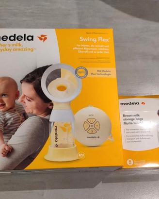Tiralatte Medela +  sacchetti conserva latte