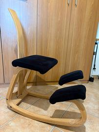 Sedia varier stokke ergonomica con schienale