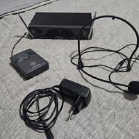 Microfono archetto professionale wireless