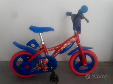 Bici bimbo spiderman 