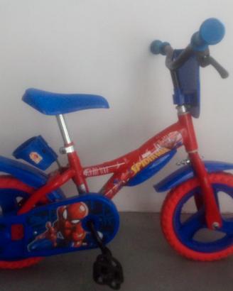 Bici bimbo spiderman 