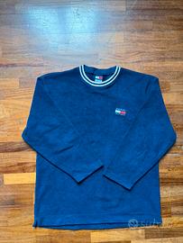 Tommy Hilfiger fleece vintage 90s blu XL