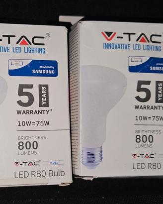 N°2 Lampadina a led R80 Bulb 10W 4000k