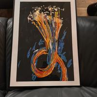 Litografia certificata Mario Schifano