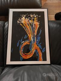 Litografia certificata Mario Schifano