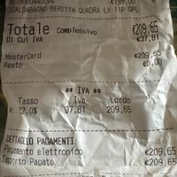 Scaldino a gas Beretta 11 l/min