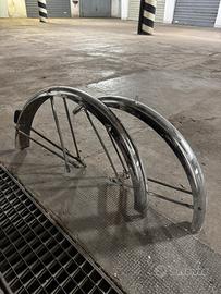 Parafanghi in alluminio per bici