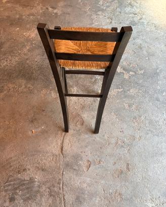 sgabello in legno