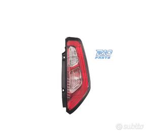 FANALE DESTRO FIAT PUNTO EVO 09-11 LED CERCHIO NER