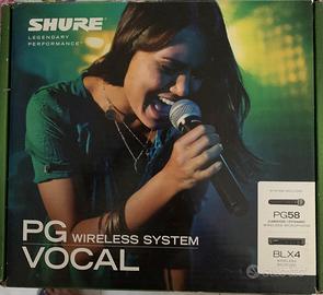 Microfono Shure(wireless)