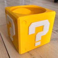 Vaso Cubo Giallo Super Mario