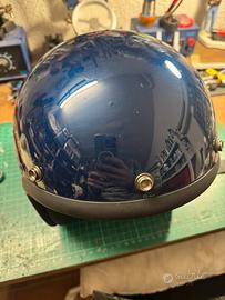 Casco DMD jet retro deep blue tg M