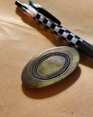 Fibbia argento 900 - hand made