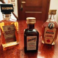 3 mignon liquore vintage 
