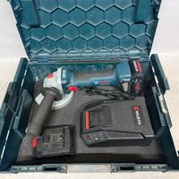 Smerigliatrice Bosch GWS 18V-7 da 4 ah