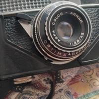 fotocamera agfa con rullino e flash