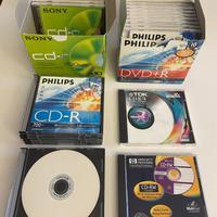 Dvd e Cd assortiti TDK Sony Verbatim Philips