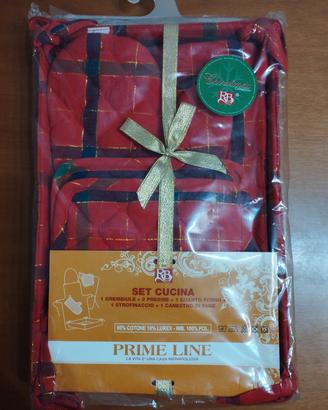 Set cucina RB Prime Line 90% cotone - NUOVO