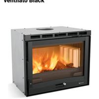 inserto camino a legna nordica ventilato