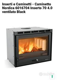 inserto camino a legna nordica ventilato