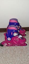 pattini a rotelle - roller bambina decathlon 28/30