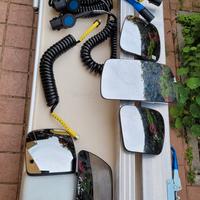 cavi elettrici , fermo carico e specchietti 