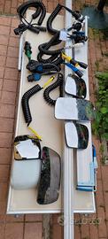 cavi elettrici , fermo carico e specchietti 