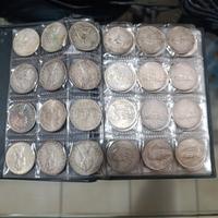 40 pezzi da 500 lire in argento