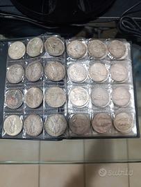 40 pezzi da 500 lire in argento