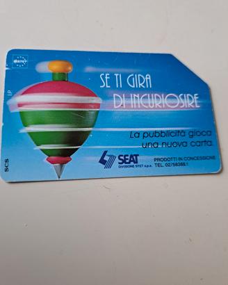 Scheda telefonica 1996