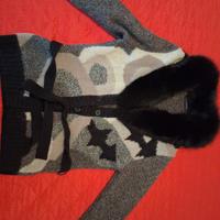 Cardigan donna in angora