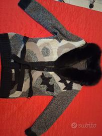 Cardigan donna in angora