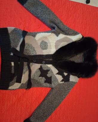 Cardigan donna in angora