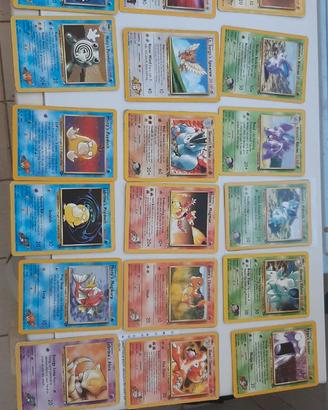 Lotto carte Pokemon Gym challenge Heroes